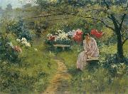 In the Garden Sergey Ivanovich Svetoslavsky